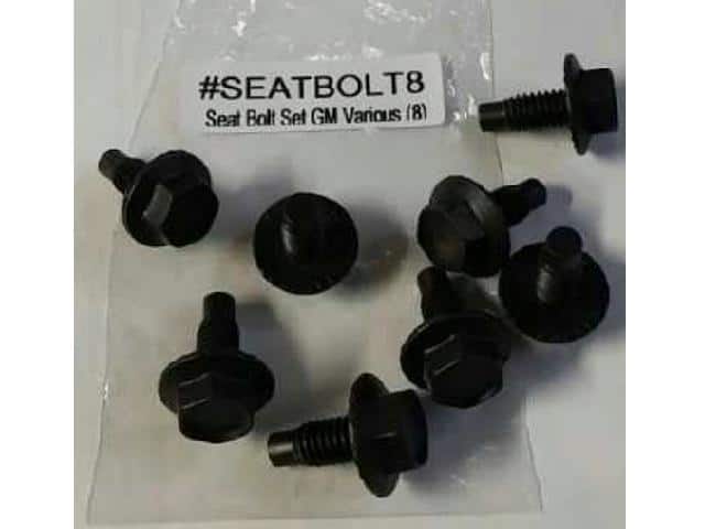 Seat Bolt Set GM Various (8)